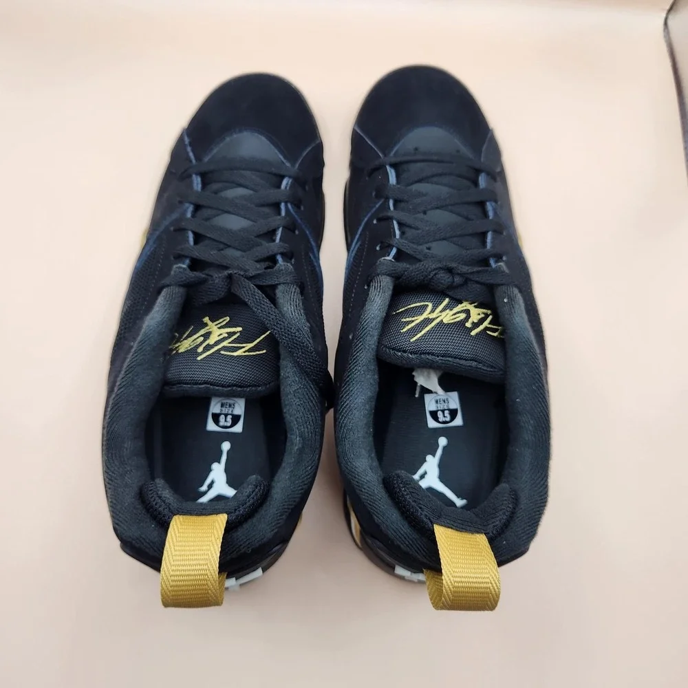 Jordan MVP 92 Shoes Mens Size 9.5 Black Metallic Gold Basketball HQ3950-007